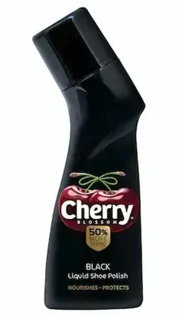 Cherry Blossom Black Liquid Sheo Polish, 75 ml