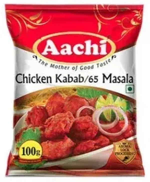 Aachi Chicken Kabab 65 Masala, 100g