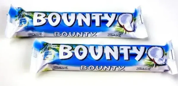 Bounty 2xChocolate Bar, 57g