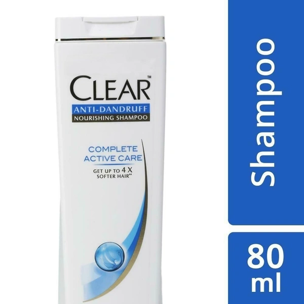 Clear Complete Active Care Antidandruff Shampoo, 80ml