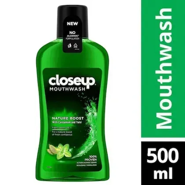 Closeup mouth wash Nature Boost, 500ml