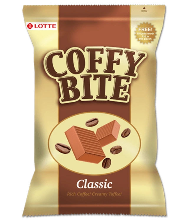 Lotte Coffy Bite Classic, 196g