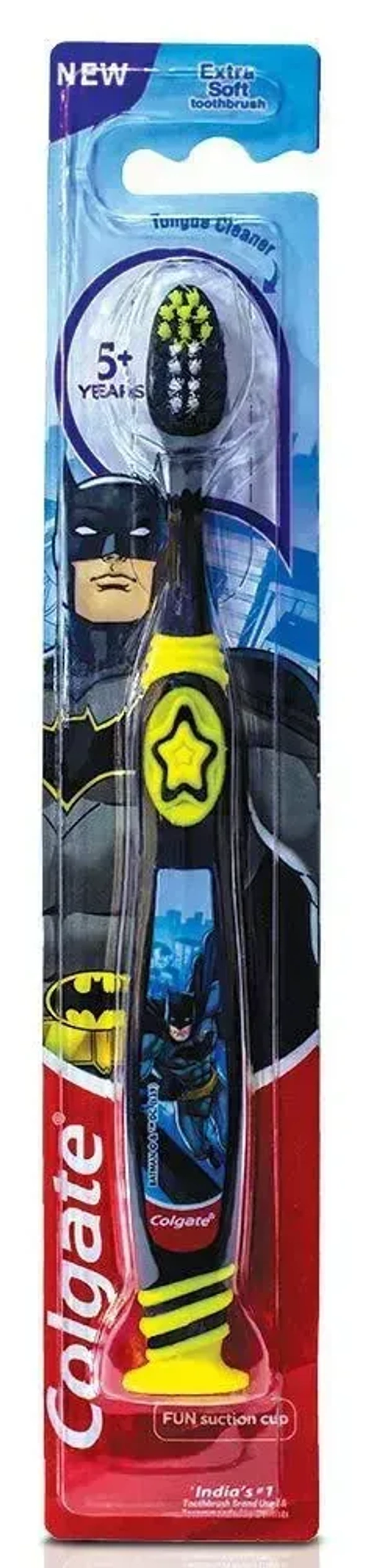 Colgate Kids Toothbrush Batman 5+ Years Extra Soft Bristles, 1 pcs