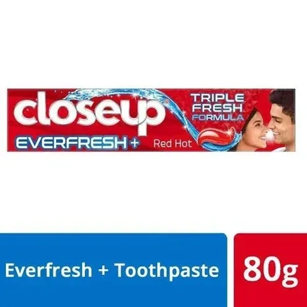 Closeup Everfresh+Anti - Germ Gel Toothpaste Red Hot, 80g