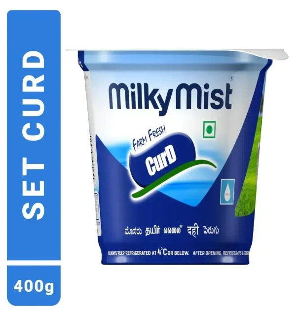 Milky Mist Farm Fresh Curd Tub, 400g