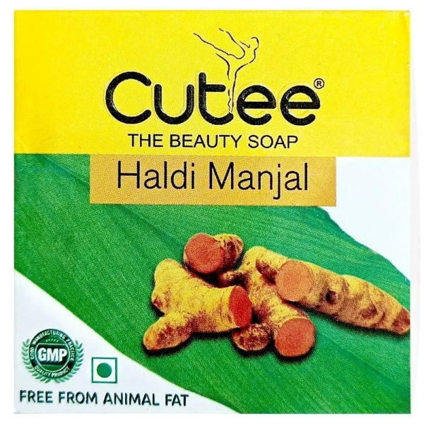 Cutee Haldi Manjal Soap, 120g