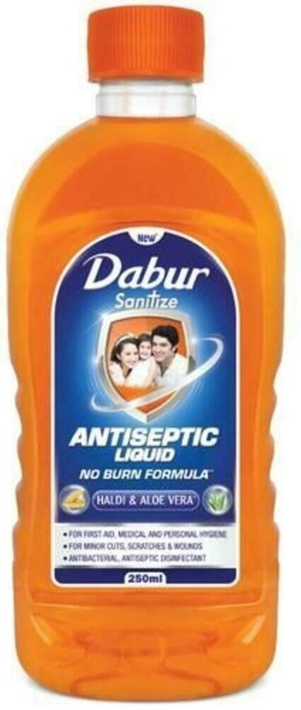 Dabur Sanitize Antiseptic Liquid, 250ml