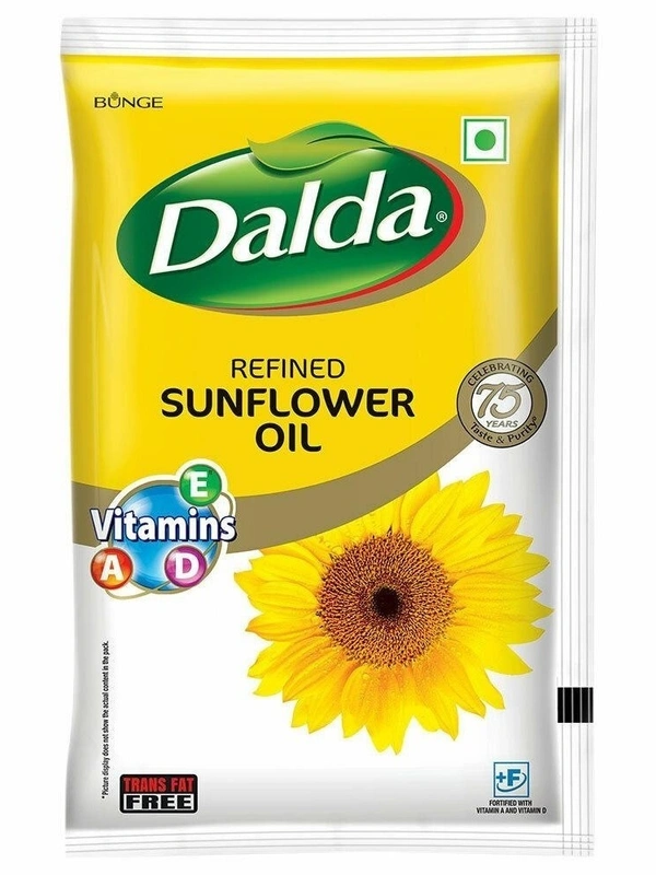 Dalda Refined Sunflower Oil, 1L