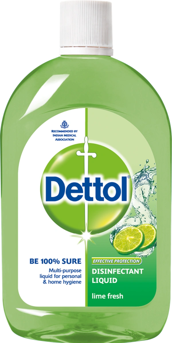 Dettol Antiseptic Disinfectant Liquid Lime Fresh, 200ml