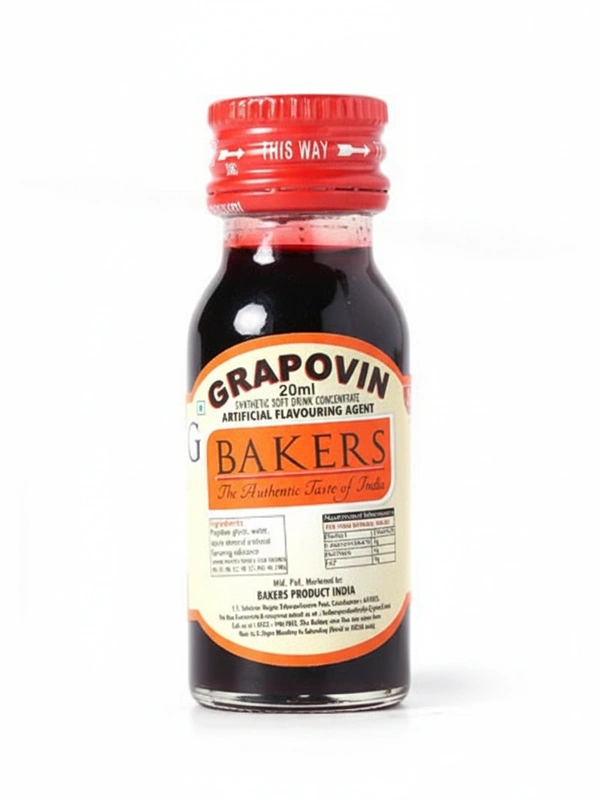 Bakers Grapovin Artificial Flavouring Agent, 20ml