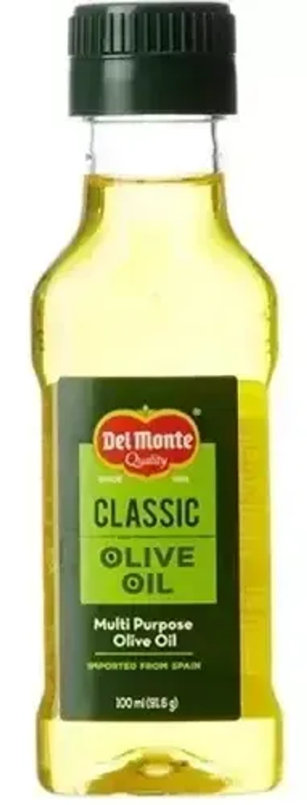 Del Monte Quality Classic Olive Oil Bottle, 100ml