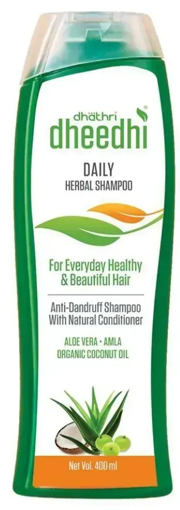 Dhathri Dheedhi Daily Herbal Shampoo, 400ml