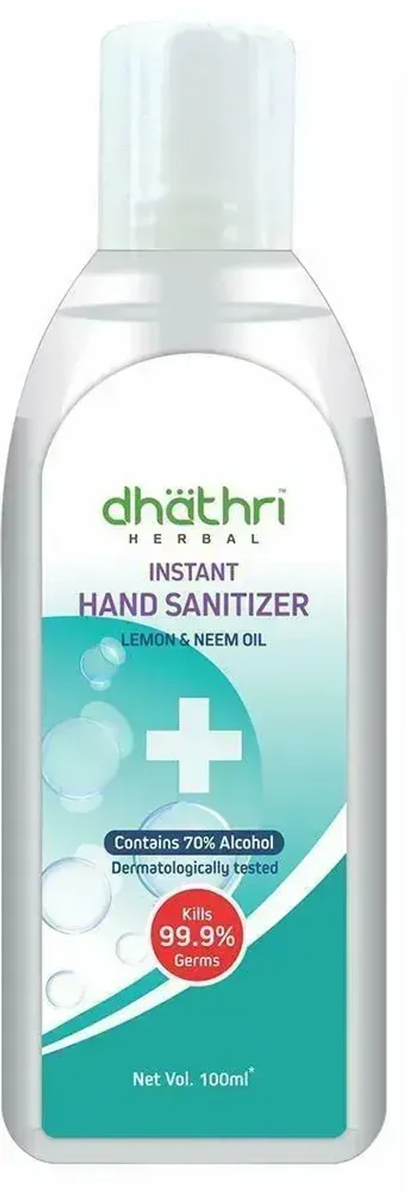 Dhathri Hebal Lemon& Neem Oil Instant Hand Sanitizer, 200ml