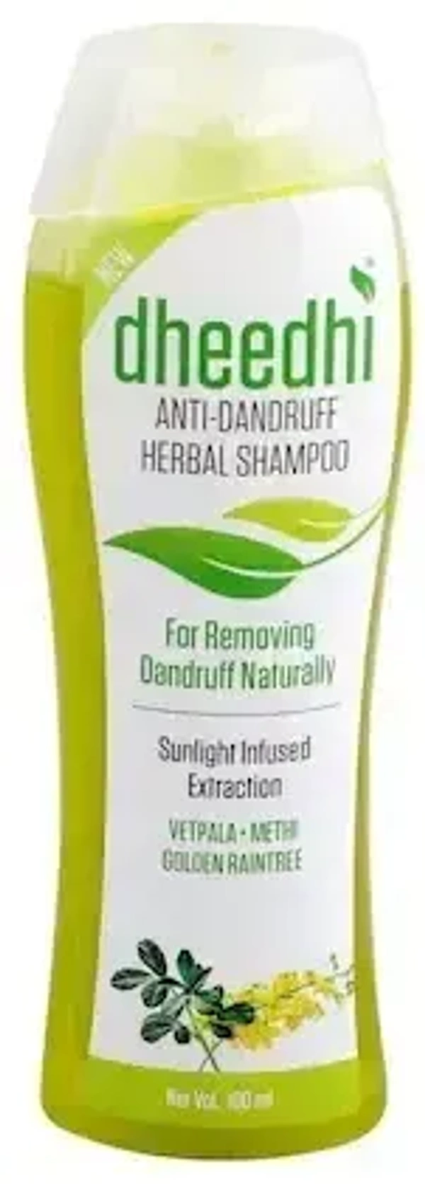 Dheedhi Anti Danadruff Herbal Shampoo, 100ml