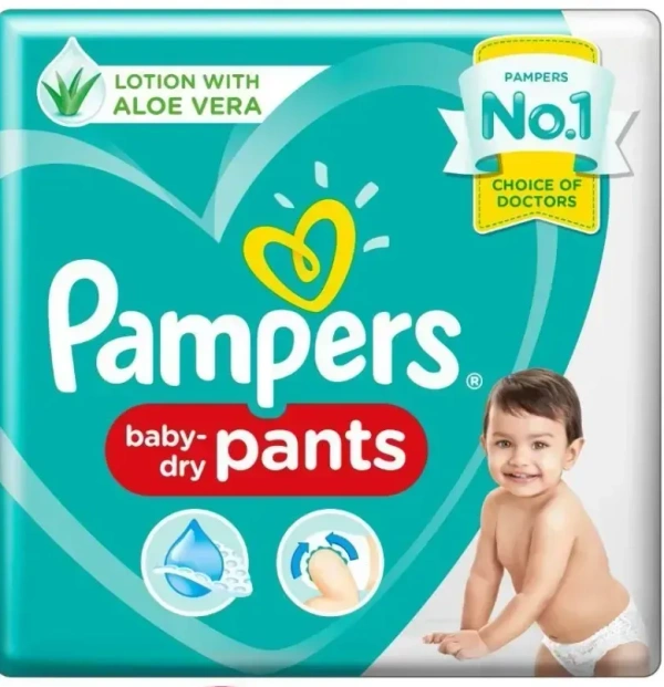 Pampers New Diapers Pants (44 Nos), 44 pants