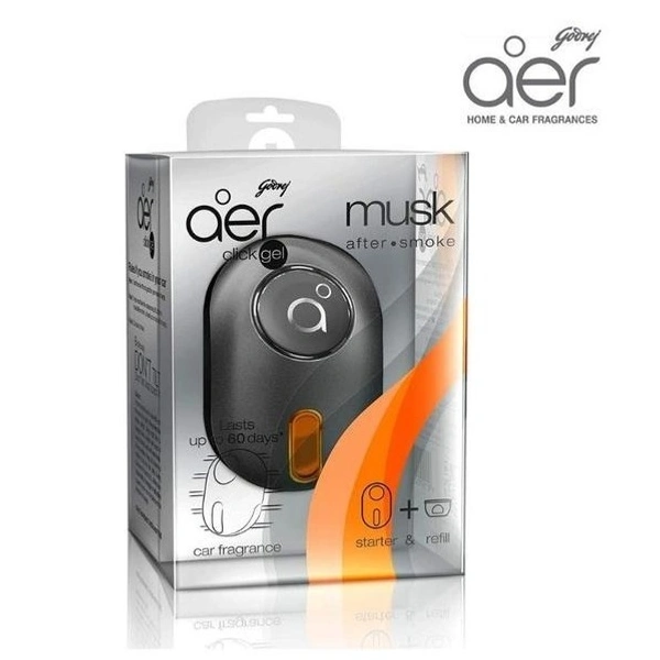 Aer Musk Car Fragrance Click Gel, 10g
