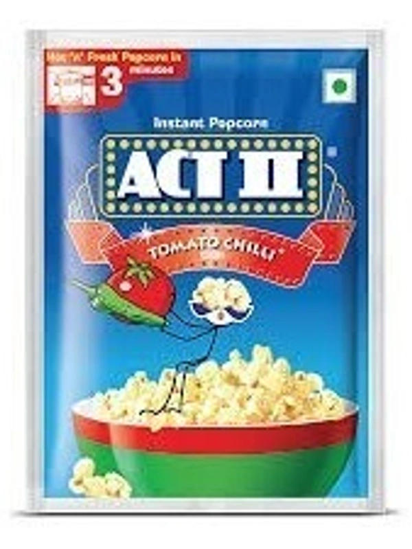 Act II Popcorn Tomato Chilly Flavour Packet, 59g