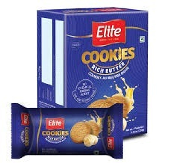 Elite Cookies Rich Butter (24 Nos), 480g