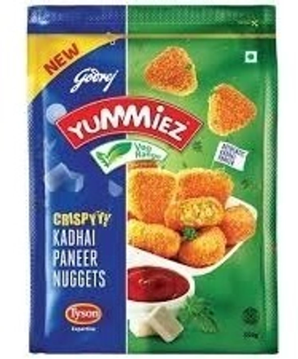 Yummiez Crispyyy Kadhai Paneer Nuggets, 300g