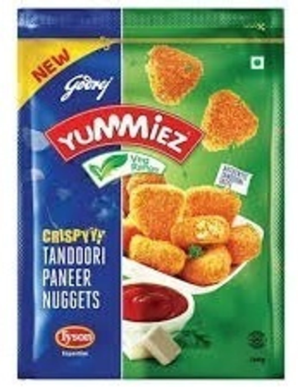 Yummiez Crispyyy Tandoori Paneer Nuggets, 300g