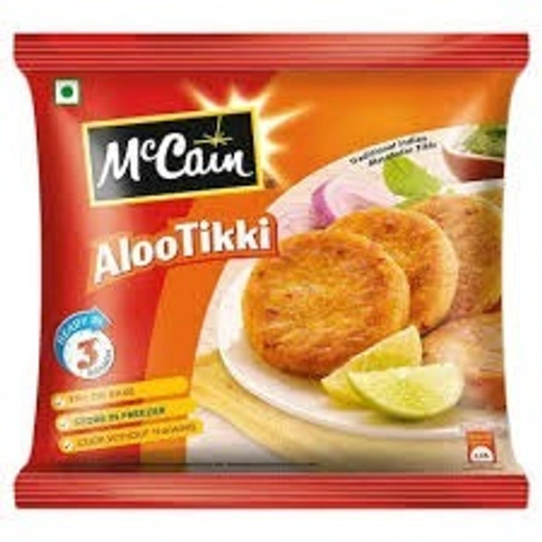 McCain Alootikki Masaledar Tikki, 400g