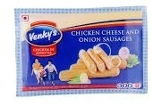 Venkey's Chicken Cheese And Onion Sausage, 300g