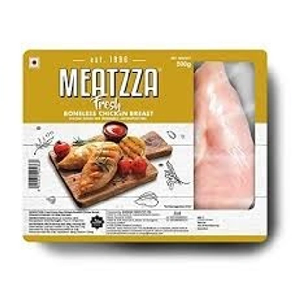 Meatzza Chicken Breast (Boneless Raw), 500g