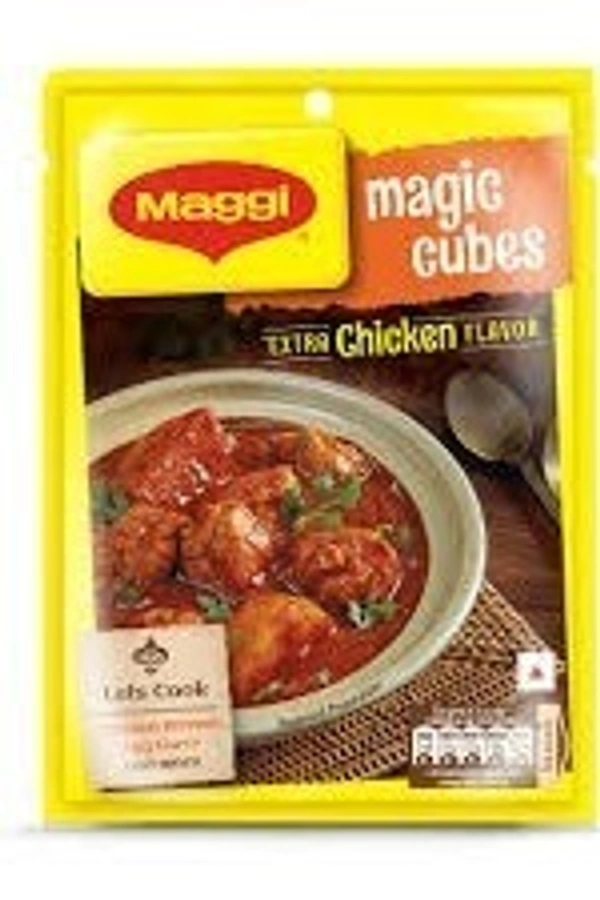 Maggi Magic Cubes (10N x 4g) Extra Chicken Flavor Pouch, 40g