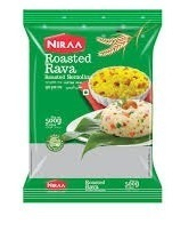 Nirapara Double Roasted Rava Pouch, 1 kg