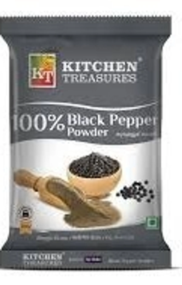 Kitchen Treasures Black Pepper Powder Pouch, 50g