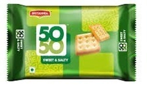 Britannia 50 50 Sweet& Salty Biscuits, 150g