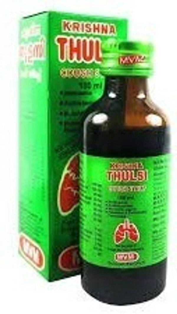 MVM Krishna Thulsi Cough Syrup, 100ml