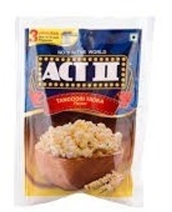 Act ll Instant Popcorn Tandoori Tadka Flavour Pouch, 70g