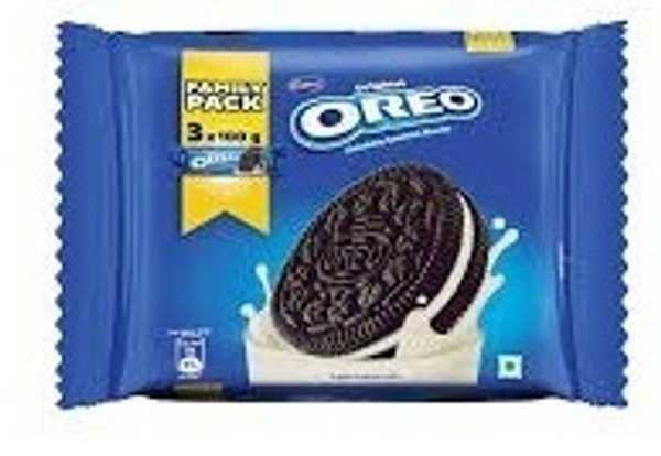 Cadbury Oreo Cream Biscute Family Pack, 3x100g