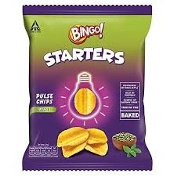 Bingo Starters Pulse Chips Minty, 24g