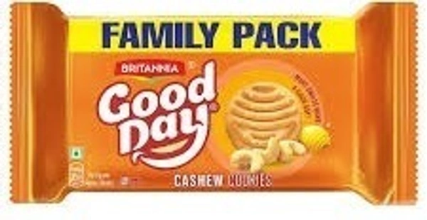 Britannia Biscuits Good Day Cashew Cookies Family Pack, 600g