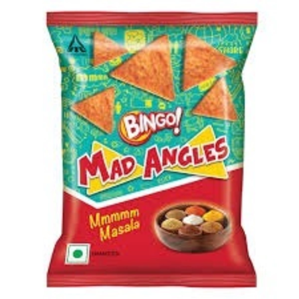 Bingo Namkeen Mad Angles Mmmmm Masala, 80g