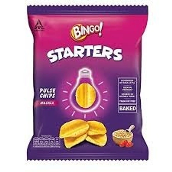 Bingo Starters Pulse Chips Masala, 48g
