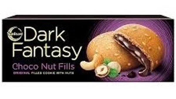 Sunfeast Dark Fantasy Cookie Choco Nut Fills, 75g