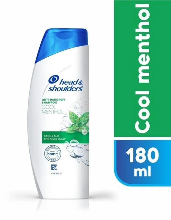 Head & Shoulders Antidandruff Shampoo Cool Menthol, 180ml