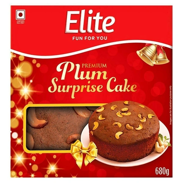 Elite Plum Surprise Cake - 680g