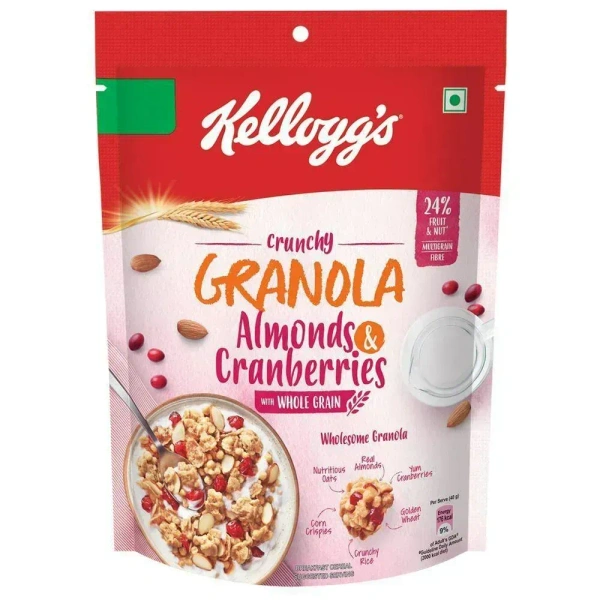 Kellogg's Crunchy Granola Almonds& Canberries, 150g