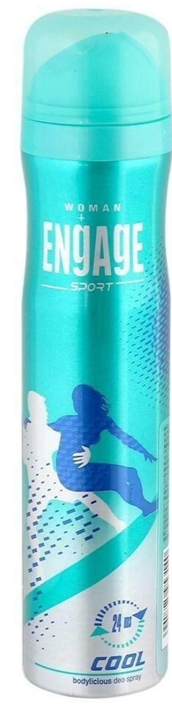 Engage Sport Cool Bodylicious Deo Spray (Women), 165ml