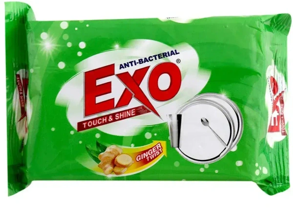 Exo Touch& Shine Ginger Twist Dish Wash Bar, 300g