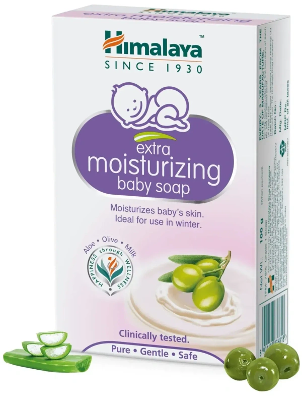 Himalaya Baby Soap Olive& Milk, 75g