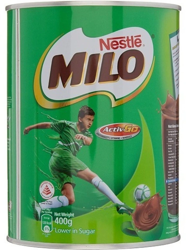 Milo Hot Chocolate Malt Energy Drink 400g