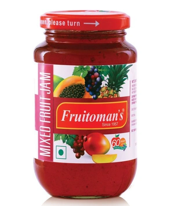 Fruitomans Mixed Fruit Jam, 1 kg