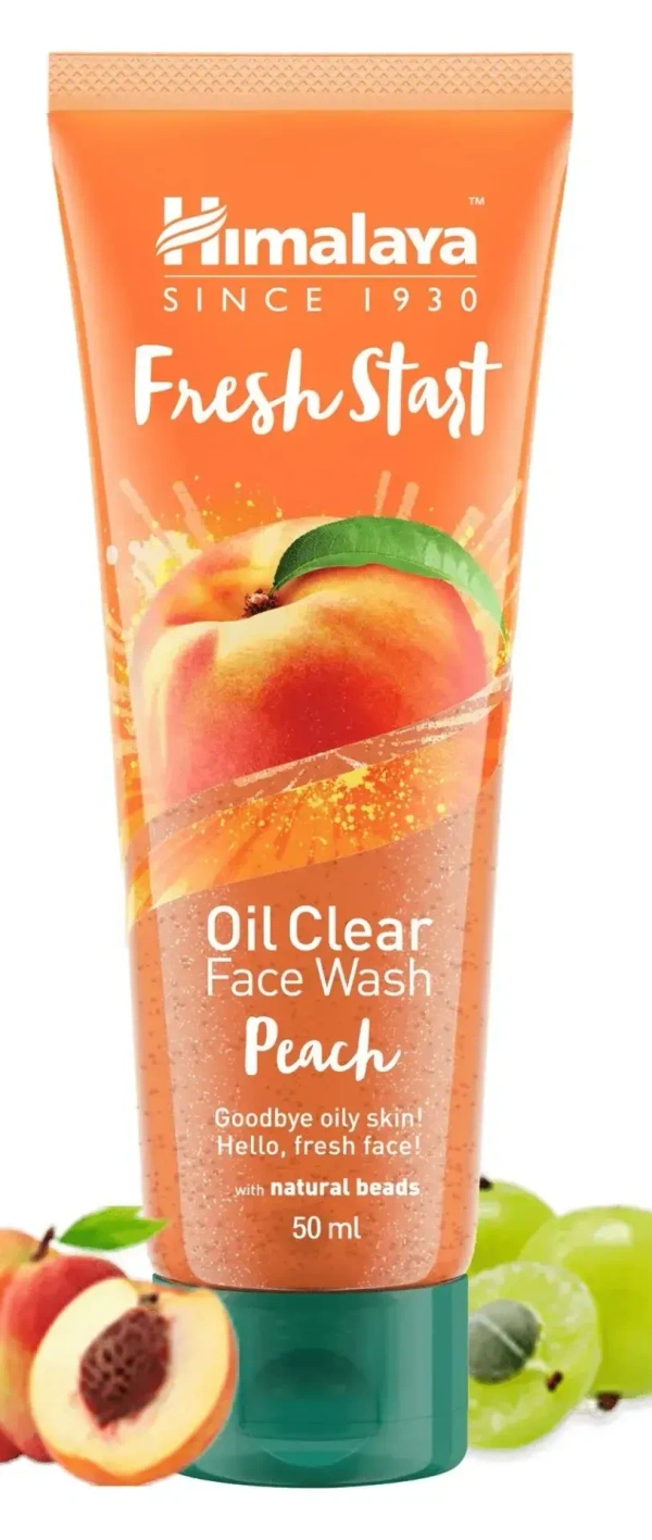 Himalaya Face Wash Oil Clear Peach 50ml