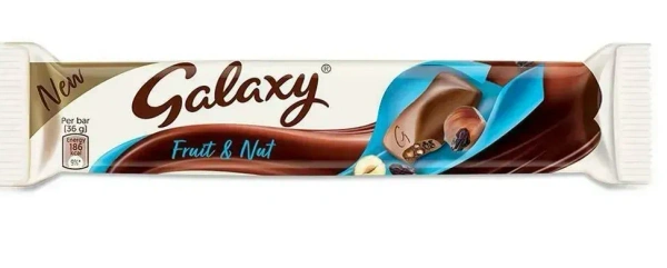 Galaxy Fruit / Nut Bar, 36g