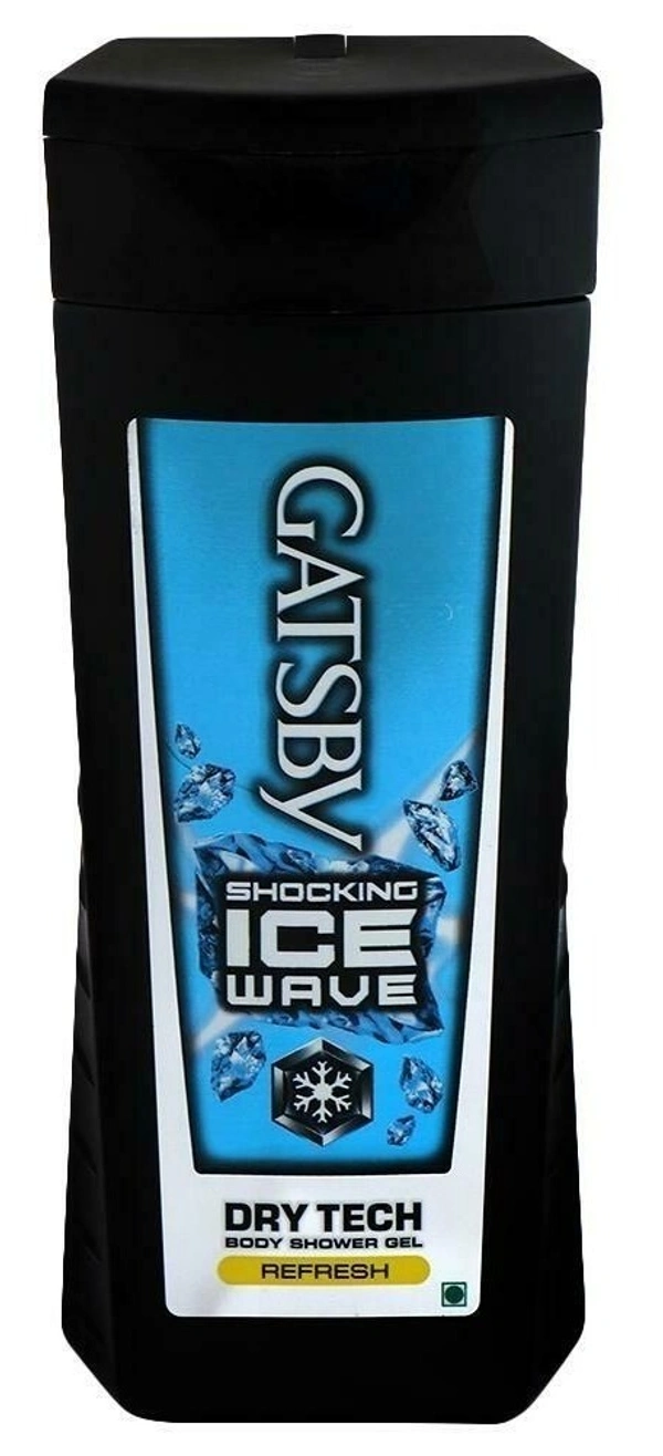 Gatsby Shocking Ice Wave Dry Tech Body Shower Gel, 250ml